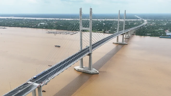 Cầu Rạch Miễu 2 sẽ khánh thành ngày 19/8